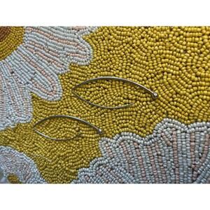 Silpada Sterling Drop/dangle Threader 2.1/2" Long Earrings 6gr |